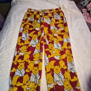 Winnie the Pooh Kids Pajamas - Red and Yellow